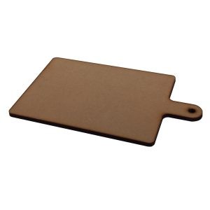 Artesanías - Tabla rectangular chica 15 x 20 - ff 5mm - Tabla para presentar alimentos. No útil para uso cotidiano en la cocina.
