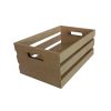 Artesanías - Cajón verdulero - 22 x 35 - Cajoncito verdulero realizado en mdf de 5mm combinado con 9mm. Ideal para organizar tu cocina