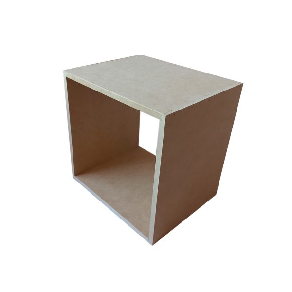 Artesanías - Cubo 30 x 30 x 25 - Repisa moderna para decorar tu casa.