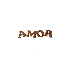 Artesanías - "Amor" - 8 cm - Accesorio decorativo para darle un toque a tus diseños.
