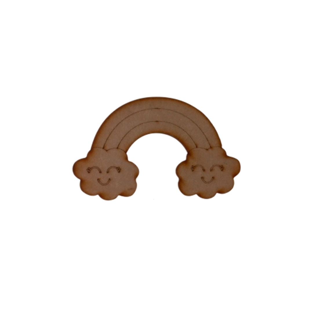 Artesanías - Arcoíris - Accesorio decorativo para darle un toque a tus diseños.