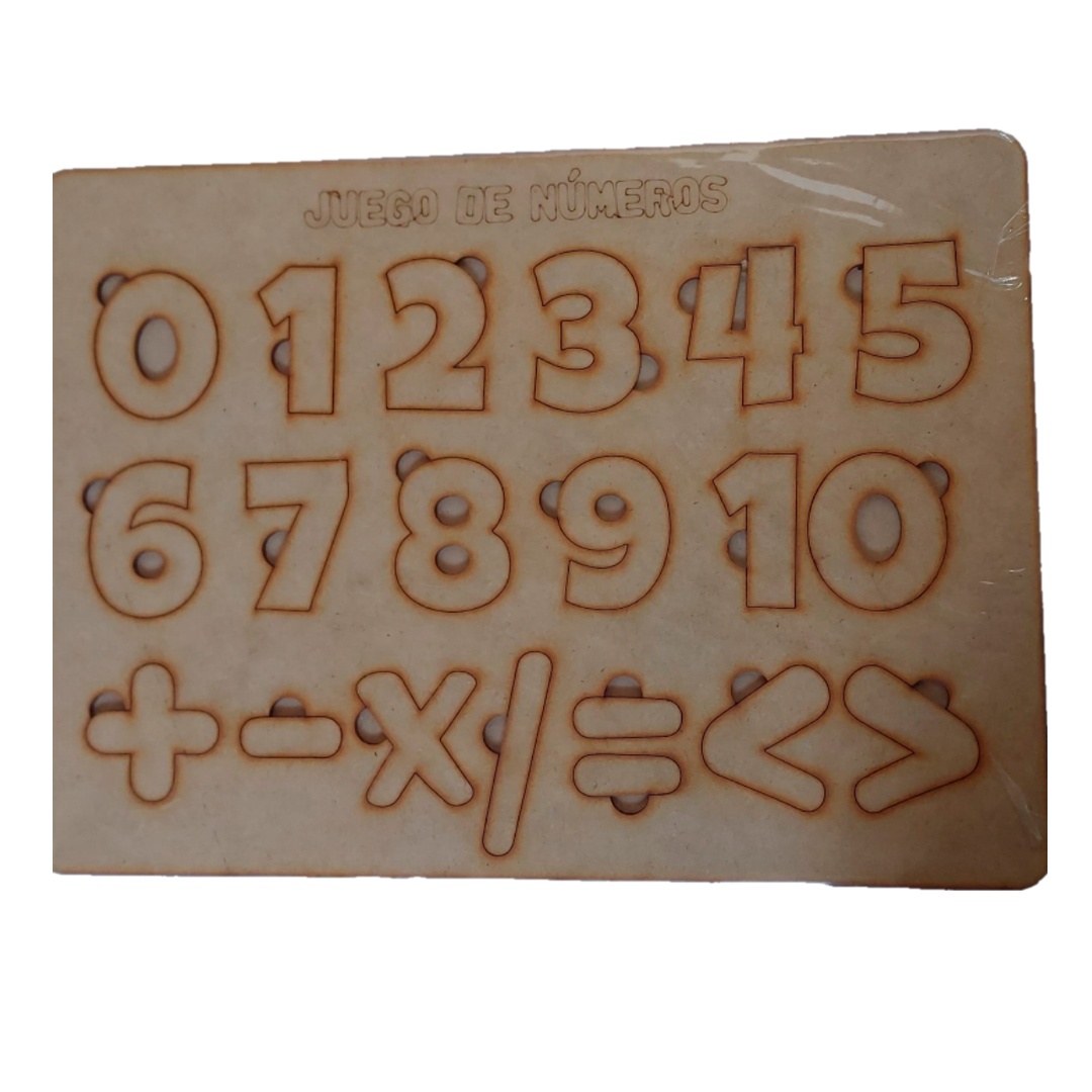 Artesanías - Juego didáctico Aprende Matematicas - Aprende a sumar
