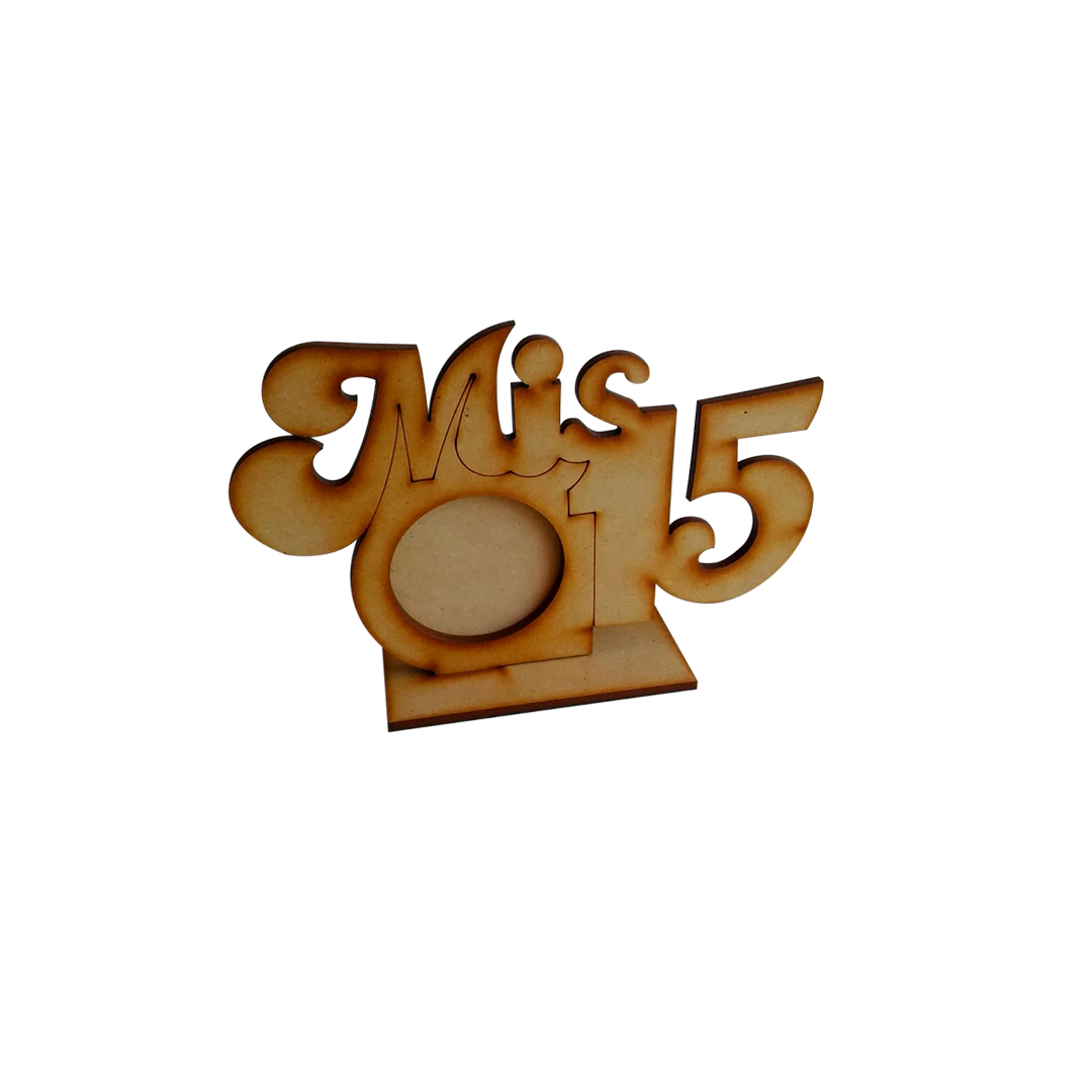 Artesanías - Souvenir portarretrato - "Mis 15" -