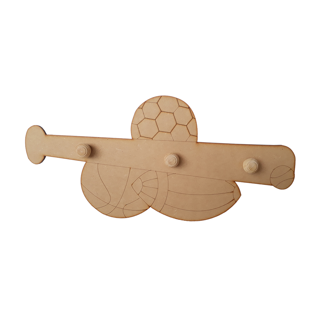 Pajarito" - Percheros con figuras varias. Para escoger un diseño específico