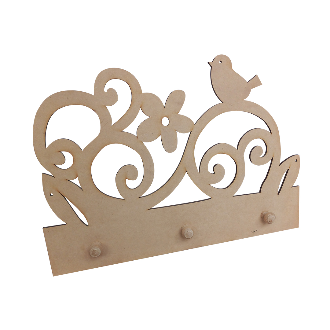 Perchero "Con figuras: Balón, mickey, Pajarito" - Imagen 5