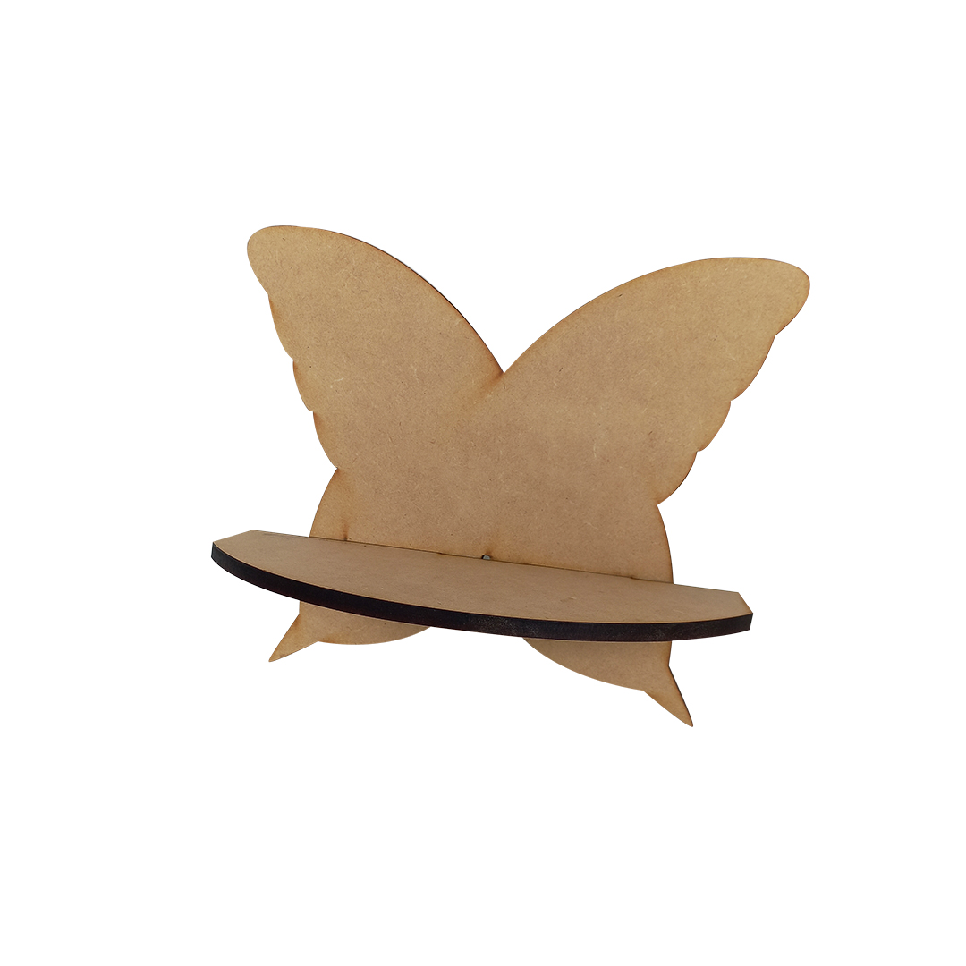 Artesanías - Repisa Mariposa - Repisa decorativa para espacios infantiles.