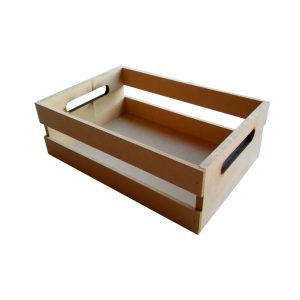 Artesanías - Cajón verdulero - 20 x 30 x 10 - Cajoncito verdulero realizado en mdf de 5mm combinado con 9mm. Ideal para organizar tu cocina
