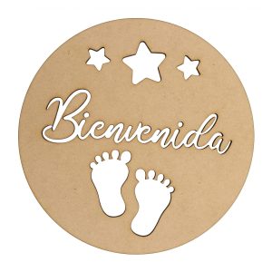 Artesanías - Círculo bienvenido - 30 cm -