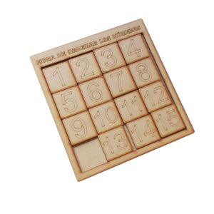 Artesanías - Ordena los números - Juego de pensar