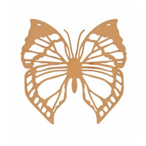 Artesanías - Mariposa calada grande - 30 cm - Accesorio decorativo para darle un toque a tus diseños.