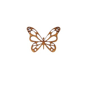 Artesanías - Mariposas chicas caladas - 8 cm - Accesorio decorativo para darle un toque a tus diseños.